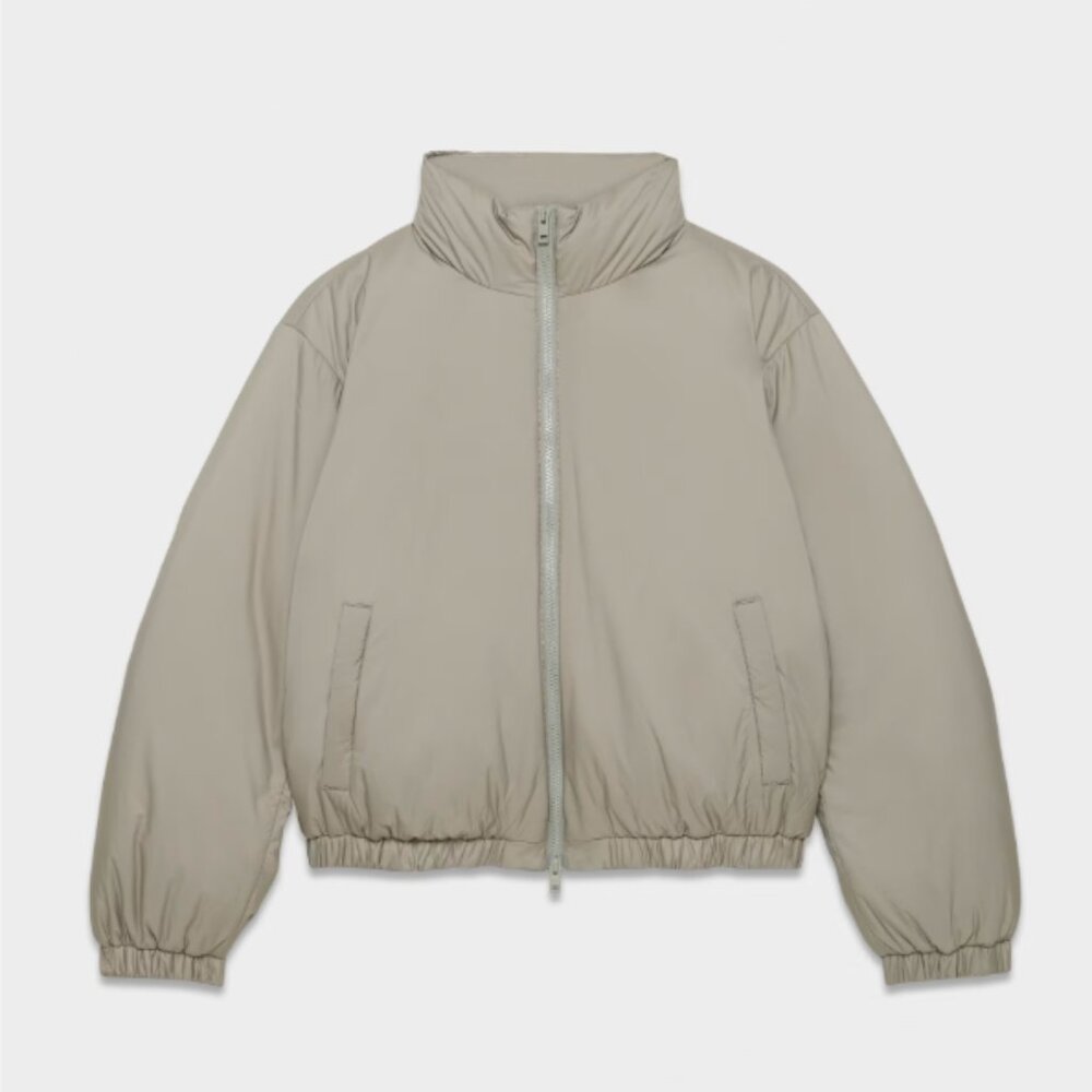 Aritzia Chelsea Bomber Modern Taupe
